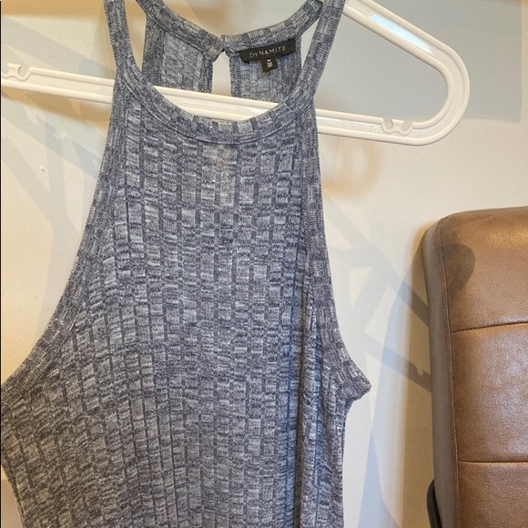 Dynamite Tops - Gray tunic